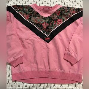 Sunbelt Pink Paisley Women's Sweater